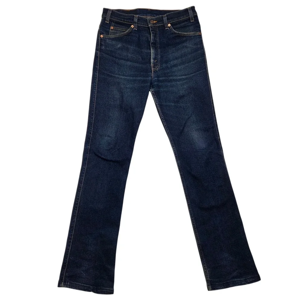 Vtg Levi's 90's 517 Orange Tab Bootcut Jeans 33x36‎ (Fits 32×32) 1994 Made USA